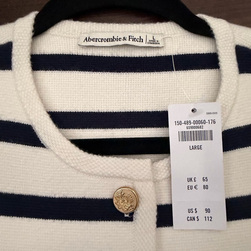 A&F Sweater Jacket - Picture 3 of 9